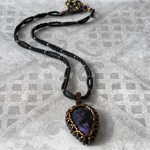 Charoite 'Amulet' Necklace