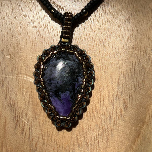 Charoite 'Amulet' Necklace