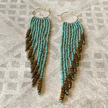 Load image into Gallery viewer, Deco Winged Earrings