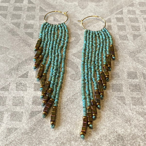 Deco Winged Earrings