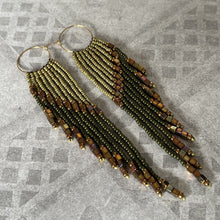 Load image into Gallery viewer, Deco Winged Earrings