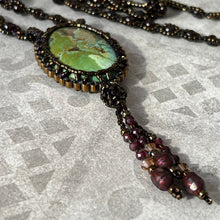 Load image into Gallery viewer, Tibetan Turquoise &#39;Talisman&#39; Necklace