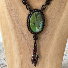 Load image into Gallery viewer, Tibetan Turquoise &#39;Talisman&#39; Necklace