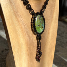 Load image into Gallery viewer, Tibetan Turquoise &#39;Talisman&#39; Necklace