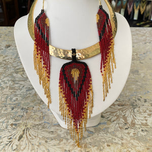 Celtic Tassel Tribal Necklet