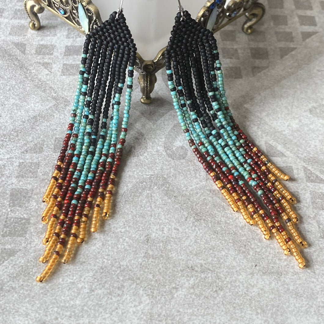 Ombré Tassel Earrings